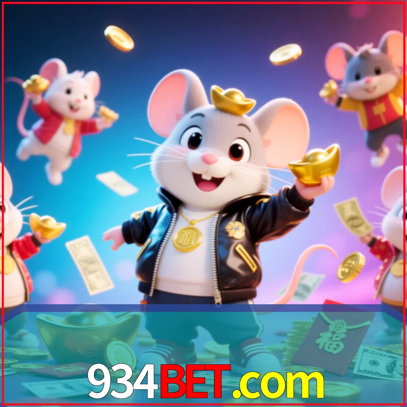 Slot machine 3D icon with number 7 and 1